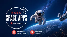 В Туркменистане началась регистрация на хакатон NASA Space Apps Challenge 2026